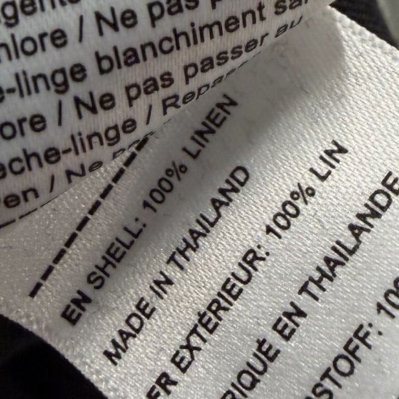 UNTUCKIT Cameron Short Sleeve Linen Shirt Black Size XL - Picture 4 of 7